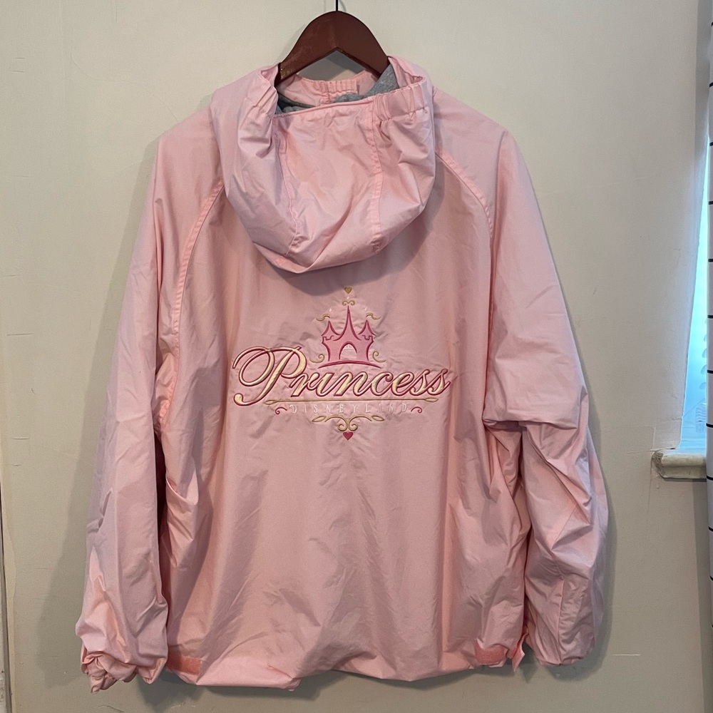 Disneyland Resort Pink Princess Jacket Sz Large